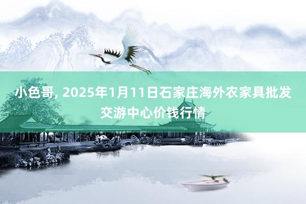 小色哥, 2025年1月11日石家庄海外农家具批发交游中心价钱行情