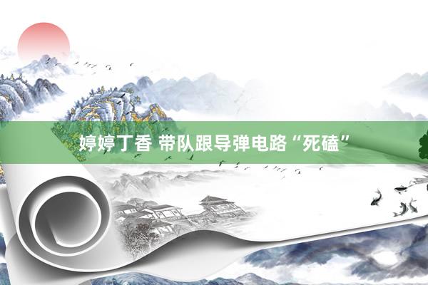 婷婷丁香 带队跟导弹电路“死磕”
